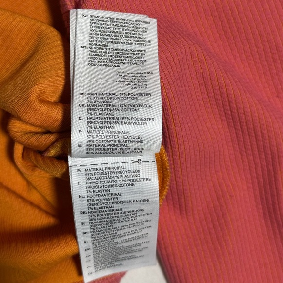 Adidas Original Ribbed Cropped Top - Picture 5 of 5